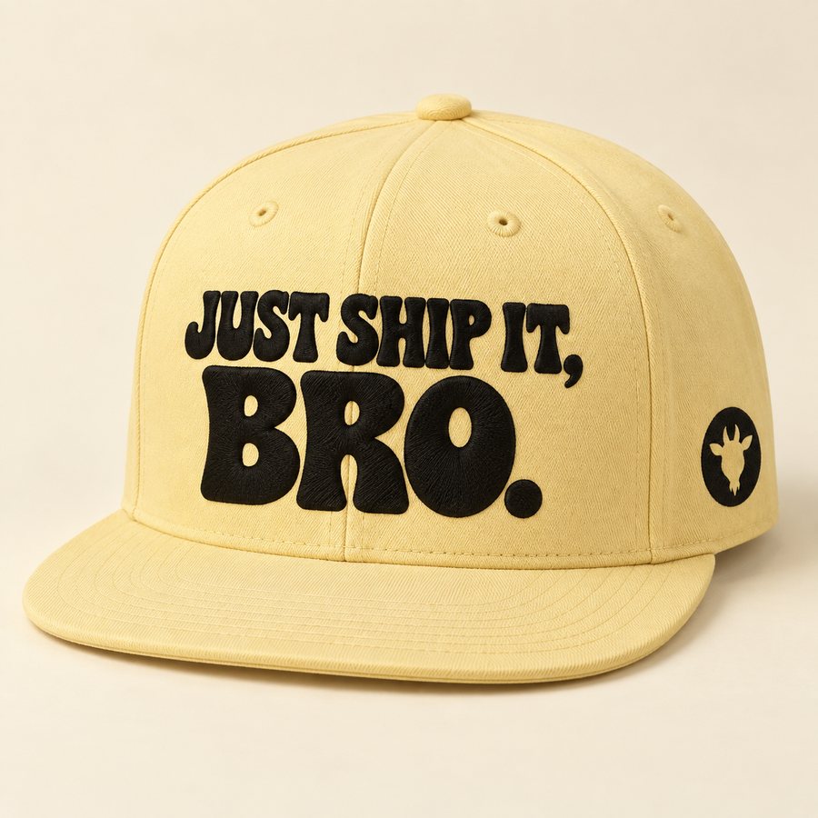 Czapka Just Ship It, Bro.